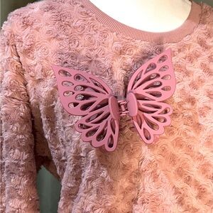 Super cute, butterfly hair clip!